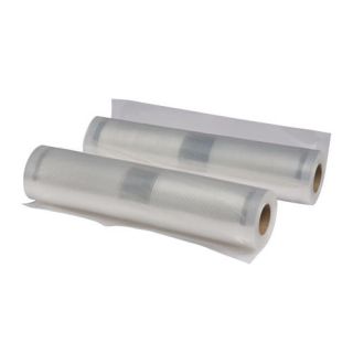 2 Vacuum Sealer Rolls (11.0" x 19.70')